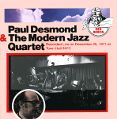 cover of Modern Jazz Quartet, The - Paul Desmond and The Modern Jazz Quartet