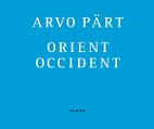 cover of Pärt, Arvo (Tonu Kaljuste / Swedish Radio Symphony Orchestra & Choir) - Orient Occident
